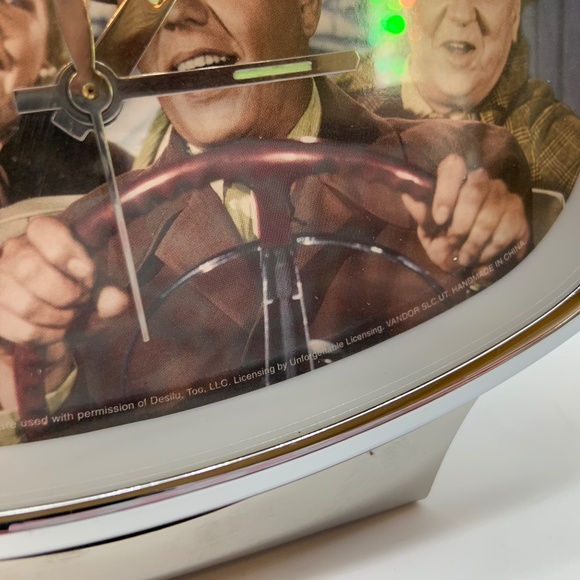 Vintage I Love Lucy California Here We Come Alarm Clock Light Wear Damaged Box - Picture 12 of 17